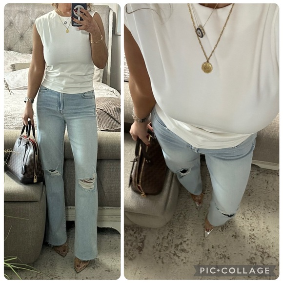 Tops - New🩷Beautiful Soft White sleeveless top